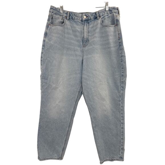 American Eagle curvy mom jeans light blue size 18 short - Picture 1 of 7